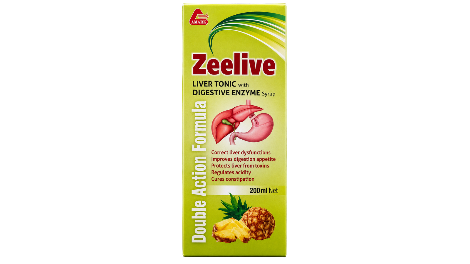 Zeelive Liver Tonic with Digestive Enzyme Syrup – 200 ml