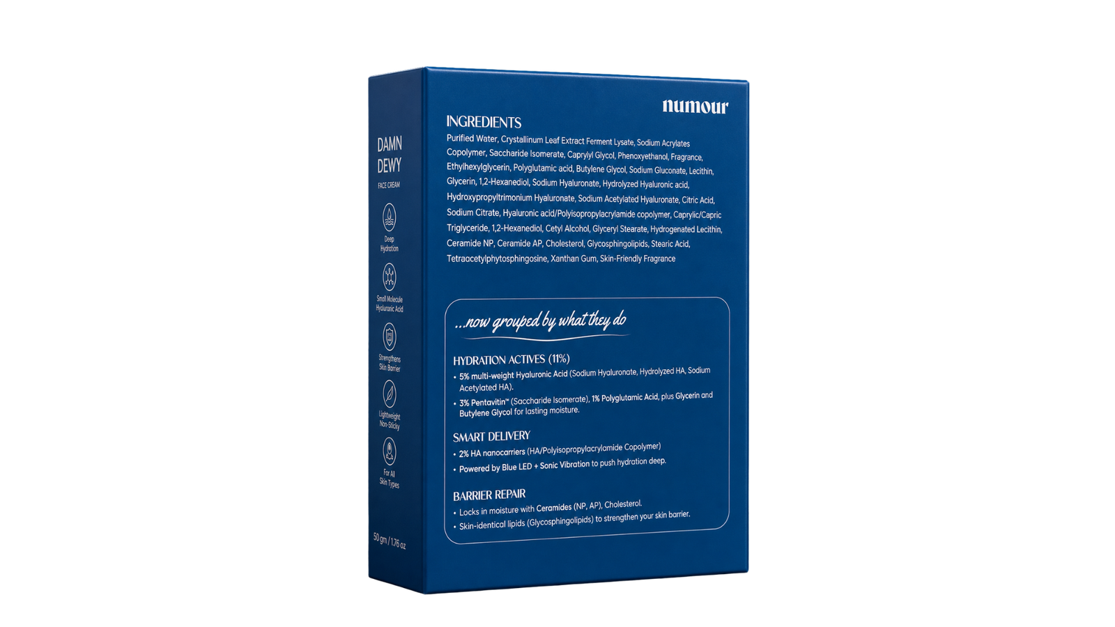 Numour Damn Dewy Intense Hydration & Barrier Repair Pressed Serum – 30g - Image 3