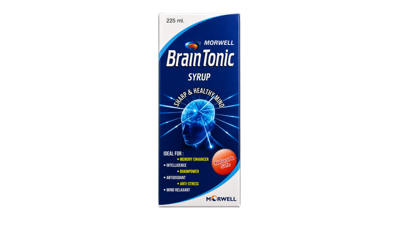 Morwell Brain Tonic Syrup – 225 ml
